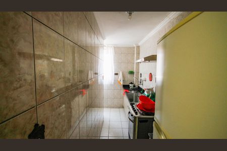 Cozinha de apartamento para alugar com 1 quarto, 50m² em Vila Assuncao, Praia Grande
