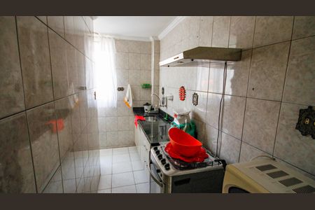 Cozinha de apartamento para alugar com 1 quarto, 50m² em Vila Assuncao, Praia Grande