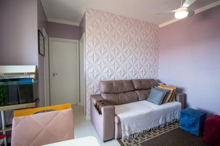 Sala de apartamento para alugar com 2 quartos, 48m² em Vila Carvalho, Sorocaba