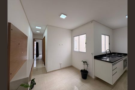 Sala de apartamento à venda com 2 quartos, 95m² em Parque Novo Oratório, Santo André