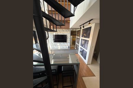 Sala de apartamento para alugar com 1 quarto, 39m² em Rebouças, Curitiba