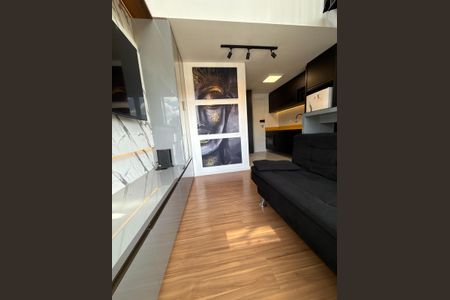 Sala de apartamento para alugar com 1 quarto, 39m² em Rebouças, Curitiba