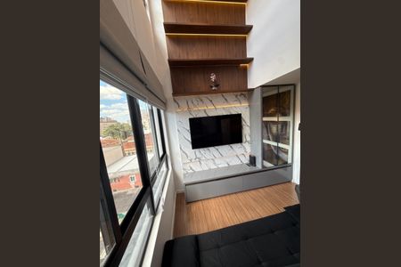 Sala de apartamento para alugar com 1 quarto, 39m² em Rebouças, Curitiba
