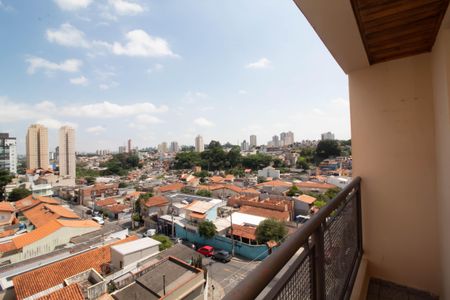 Varanda da Sala de apartamento para alugar com 2 quartos, 54m² em Vila Silveira, Guarulhos