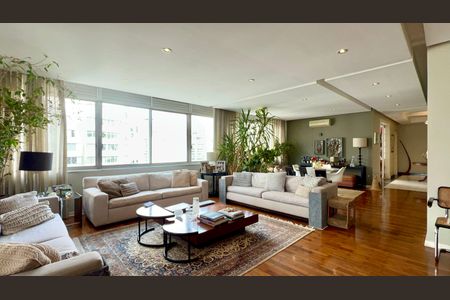 Sala de apartamento à venda com 4 quartos, 500m² em Jardim Europa, São Paulo