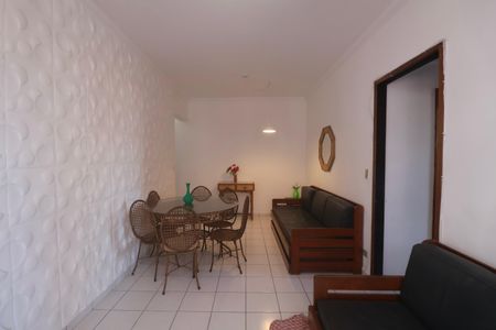 Sala de apartamento para alugar com 2 quartos, 92m² em Jardim Centenario, Guarujá