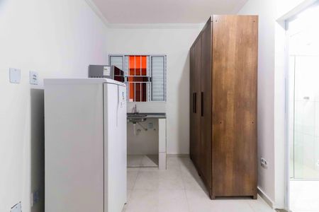 Studio - Quarto e Cozinha de kitnet/studio para alugar com 1 quarto, 25m² em Vila Butantã, São Paulo