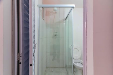 Banheiro de kitnet/studio para alugar com 1 quarto, 30m² em Jardim Esmeralda, São Paulo
