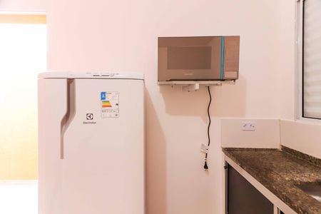 Quarto - Cozinha de kitnet/studio para alugar com 1 quarto, 20m² em Jardim Esmeralda, São Paulo