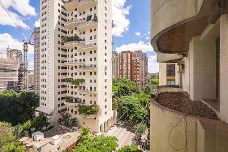 Quarto - VIsta de apartamento para alugar com 1 quarto, 45m² em Jardim Paulistano, São Paulo