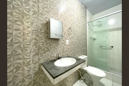 Banheiro de kitnet/studio à venda com 1 quarto, 50m² em São Paulo, Belo Horizonte