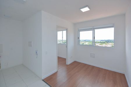 Sala de apartamento para alugar com 2 quartos, 34m² em Veleiros, São Paulo