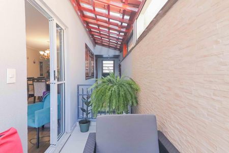 Varanda Sala de casa à venda com 3 quartos, 183m² em Vila Albano, São Paulo