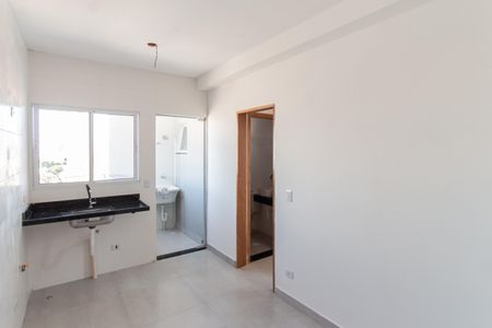 Sala e Cozinha de apartamento para alugar com 1 quarto, 50m² em Vila Ede, São Paulo