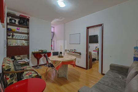 Sala de apartamento à venda com 1 quarto, 54m² em Barro Preto, Belo Horizonte