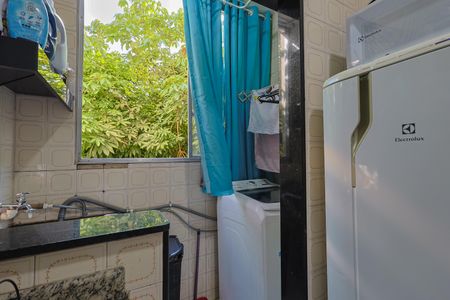 Cozinha e Área de Serviço de apartamento à venda com 1 quarto, 54m² em Barro Preto, Belo Horizonte
