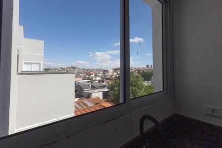Vista da Sala/Cozinha de apartamento para alugar com 2 quartos, 60m² em Vila Ede, São Paulo