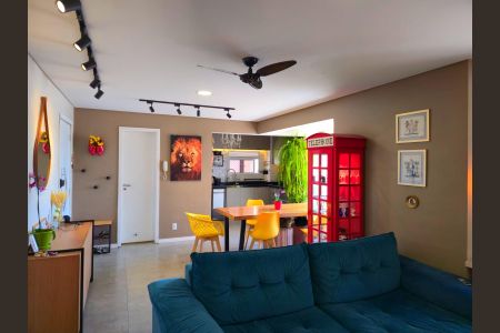 Sala de apartamento à venda com 2 quartos, 84m² em Vila Santo Antonio, Guarulhos