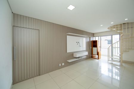 SALA de apartamento à venda com 2 quartos, 130m² em Buritis, Belo Horizonte