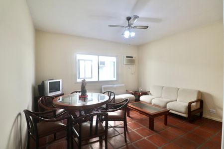 Sala de apartamento para alugar com 2 quartos, 77m² em Tortuga, Guarujá