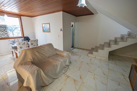 sala de casa de condomínio à venda com 4 quartos, 170m² em Planalto, Belo Horizonte