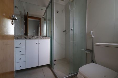 Banheiro da Suíte de kitnet/studio para alugar com 1 quarto, 30m² em Nova Aliança, Ribeirão Preto