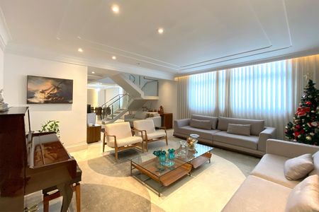 Sala de apartamento à venda com 6 quartos, 200m² em Coracao de Jesus, Belo Horizonte