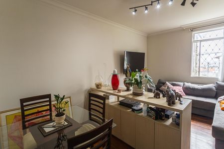 Sala de apartamento à venda com 2 quartos, 90m² em Colégio Batista, Belo Horizonte