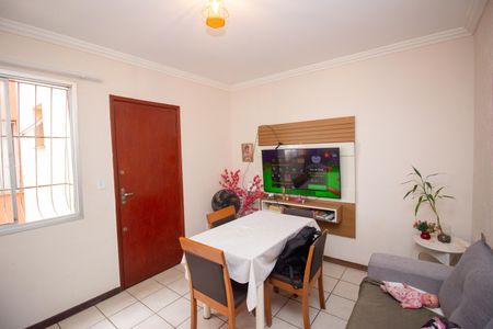 Sala de apartamento à venda com 2 quartos, 48m² em Jardim Laguna, Contagem