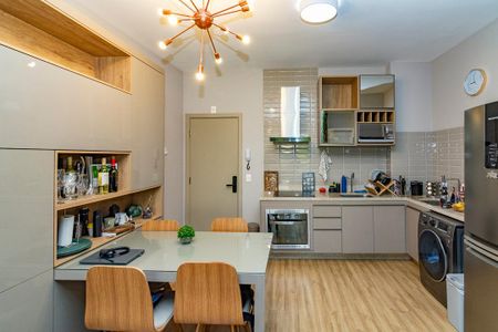Cozinha de kitnet/studio à venda com 1 quarto, 39m² em Santo Agostinho, Belo Horizonte