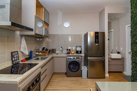 Cozinha de kitnet/studio à venda com 1 quarto, 39m² em Santo Agostinho, Belo Horizonte