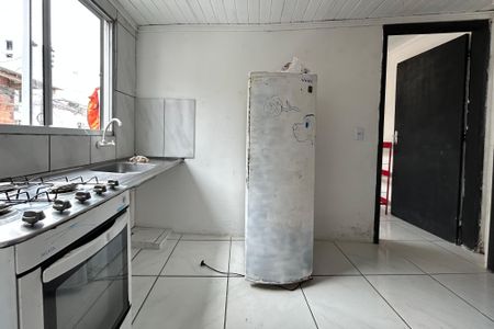 Cozinha de apartamento para alugar com 1 quarto, 20m² em Capoeiras, Florianópolis