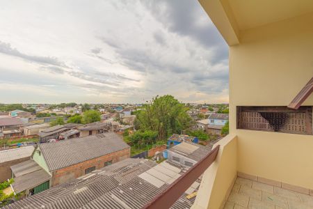 Vista da Varanda da Sala de kitnet/studio para alugar com 1 quarto, 46m² em Mathias Velho, Canoas
