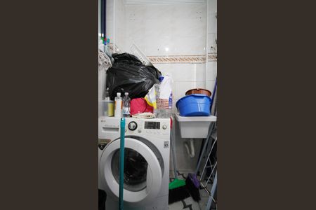 Área de Serviço de apartamento para alugar com 2 quartos, 130m² em Cidade Ocian, Praia Grande