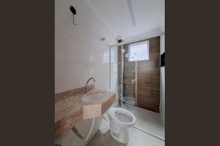 Banheiro de apartamento para alugar com 1 quarto, 32m² em Água Fria, São Paulo