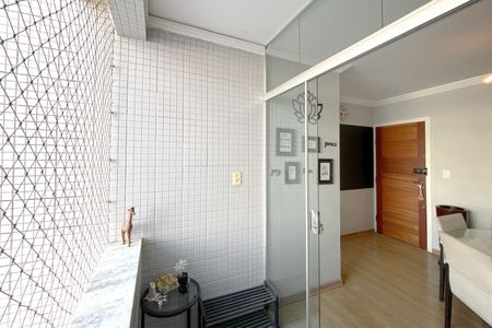 Varanda da Sala de apartamento à venda com 3 quartos, 150m² em Nova Granada, Belo Horizonte