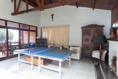 sala - lareira de casa à venda com 4 quartos, 1272m² em Sion, Belo Horizonte