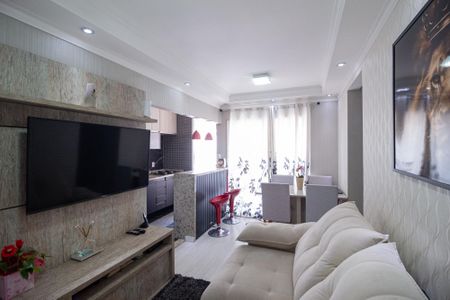 Sala de apartamento à venda com 2 quartos, 56m² em Cidade das Flores, Osasco