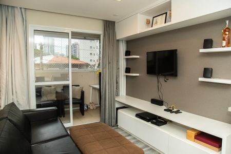 Sala de apartamento para alugar com 2 quartos, 73m² em Chácara Santo Antônio, São Paulo