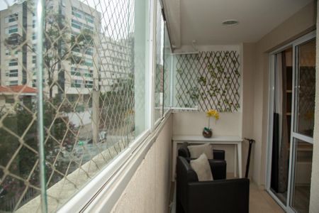 Varanda de apartamento para alugar com 2 quartos, 73m² em Chácara Santo Antônio, São Paulo