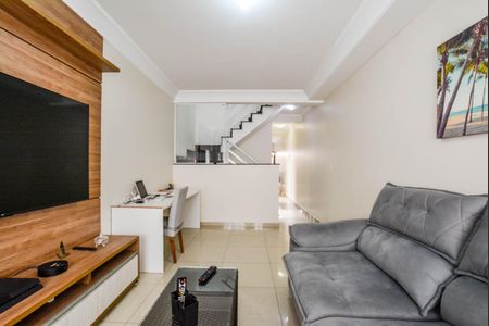 Sala de casa à venda com 3 quartos, 131m² em Vila Junqueira, Santo André