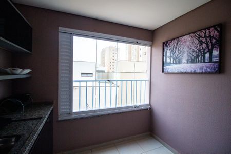 Varanda da Sala de apartamento para alugar com 2 quartos, 62m² em Vila Rica, Sorocaba