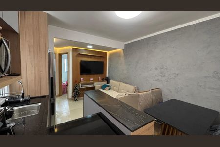 Sala - Sala de Jantar de apartamento à venda com 2 quartos, 51m² em Parque Bandeirante, Santo André
