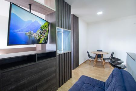 Sala de apartamento para alugar com 1 quarto, 44m² em Jardim America, Sorocaba