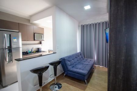 Sala de apartamento para alugar com 1 quarto, 44m² em Jardim America, Sorocaba