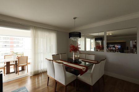 Sala de Jantar de apartamento à venda com 3 quartos, 124m² em Jardim Consorcio, São Paulo