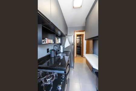 Cozinha de kitnet/studio para alugar com 1 quarto, 34m² em Centro, Campinas