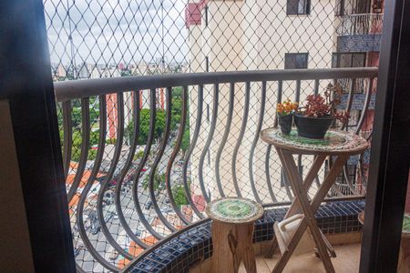 Varanda da Sala de apartamento à venda com 3 quartos, 70m² em Jardim Itapeva, São Paulo