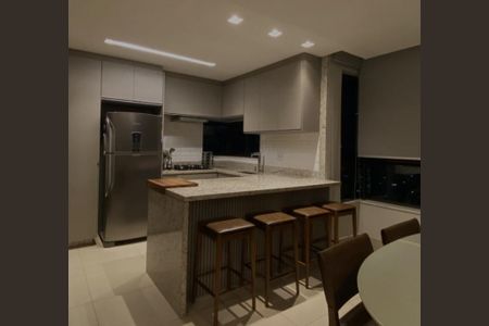 Cozinha de apartamento à venda com 2 quartos, 82m² em Vila Castela, Nova Lima