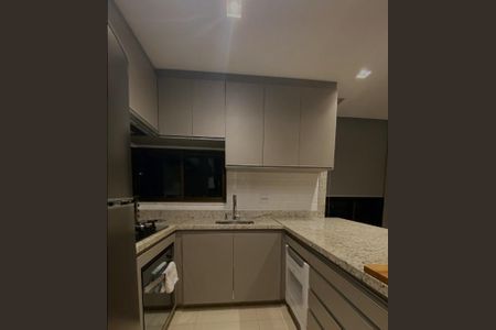 Cozinha de apartamento à venda com 2 quartos, 82m² em Vila Castela, Nova Lima